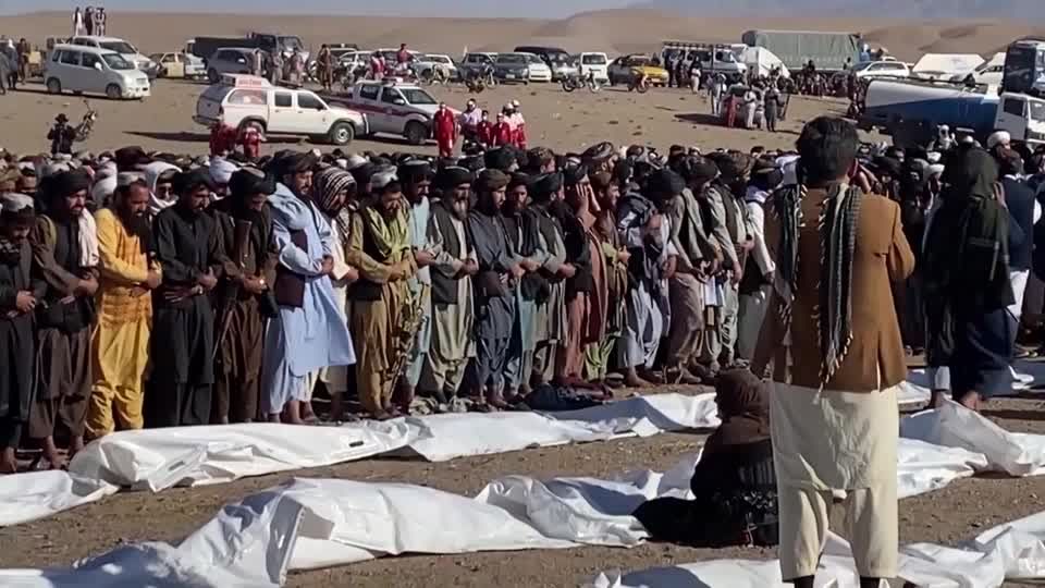 Video: Große Trauer in Afghanistan