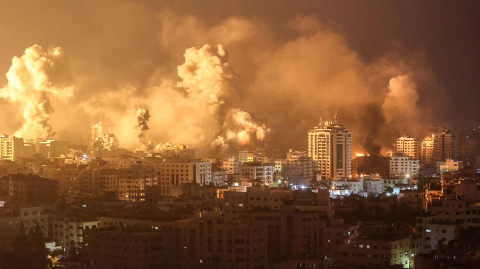 Israelische Angriffe auf Gaza-Stadt