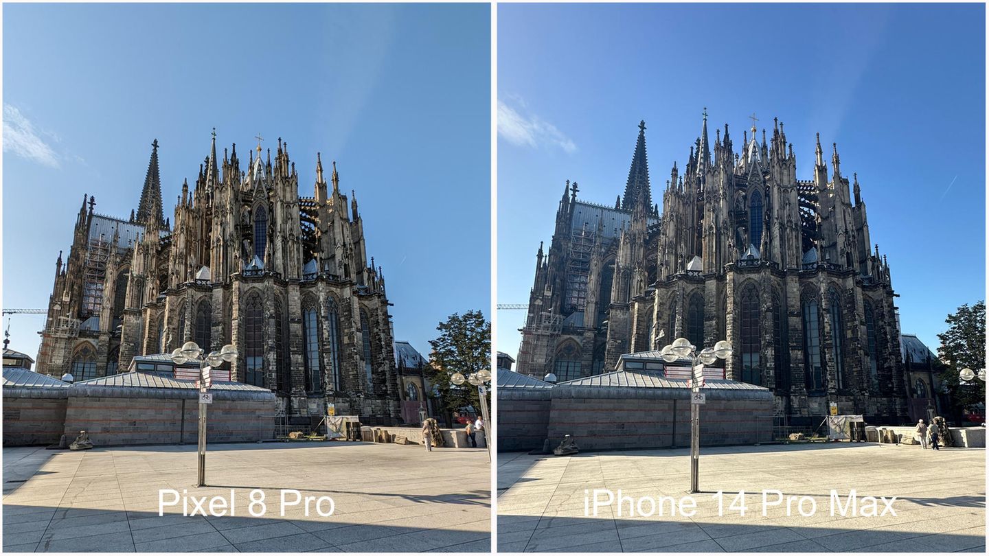 Pixel 8 Pro iPhone 14 Pro Max VGL Dom WW