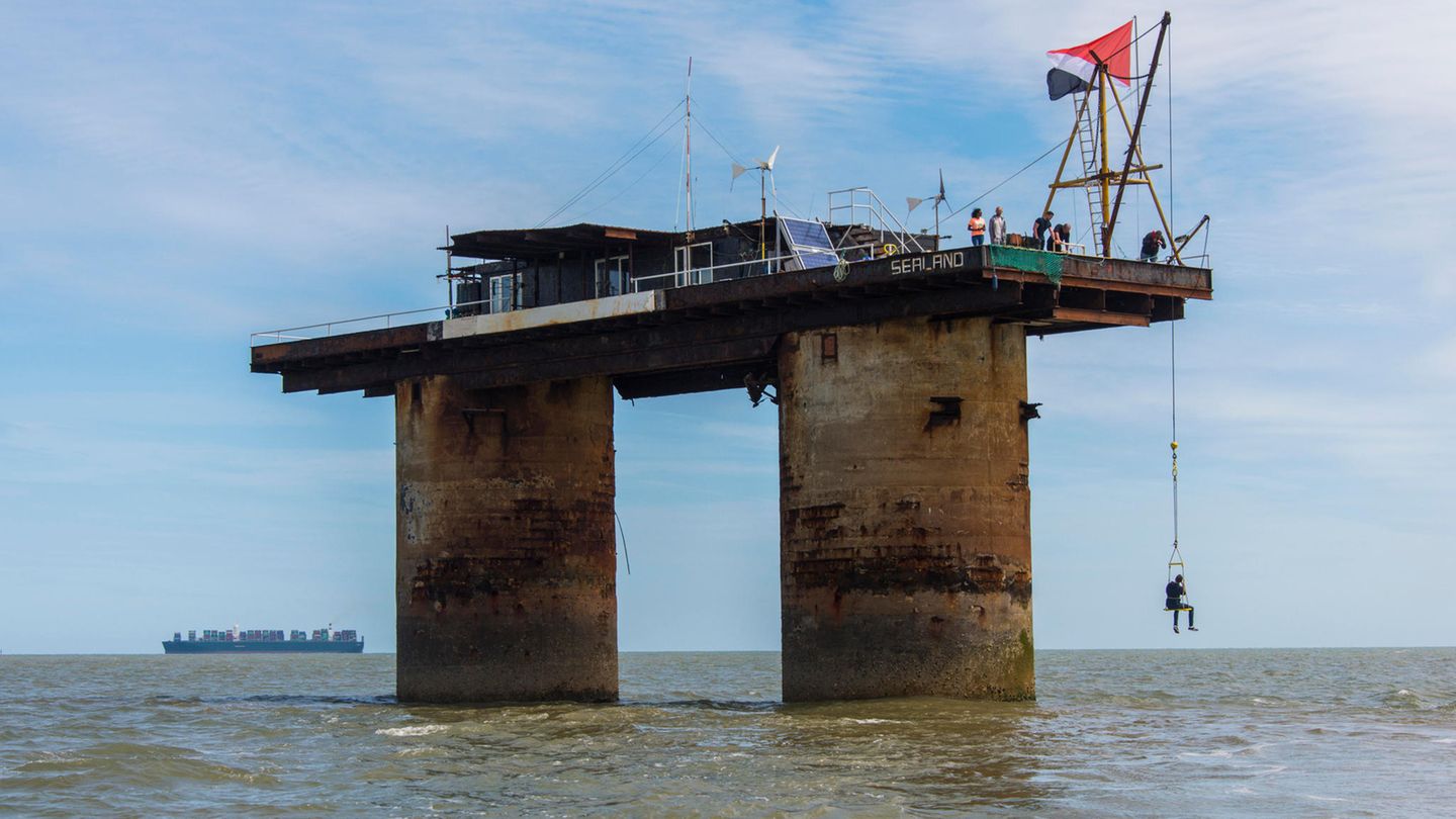 Mikronation Fürstentum Sealand, Großbritannien