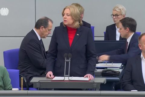 Video: Bundestagspräsidentin Bas - "Das ist beispielloser Terror"