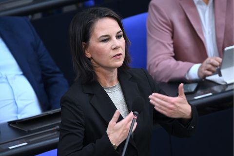 Bundesaußenministerin Annalena Baerbock (Grüne)