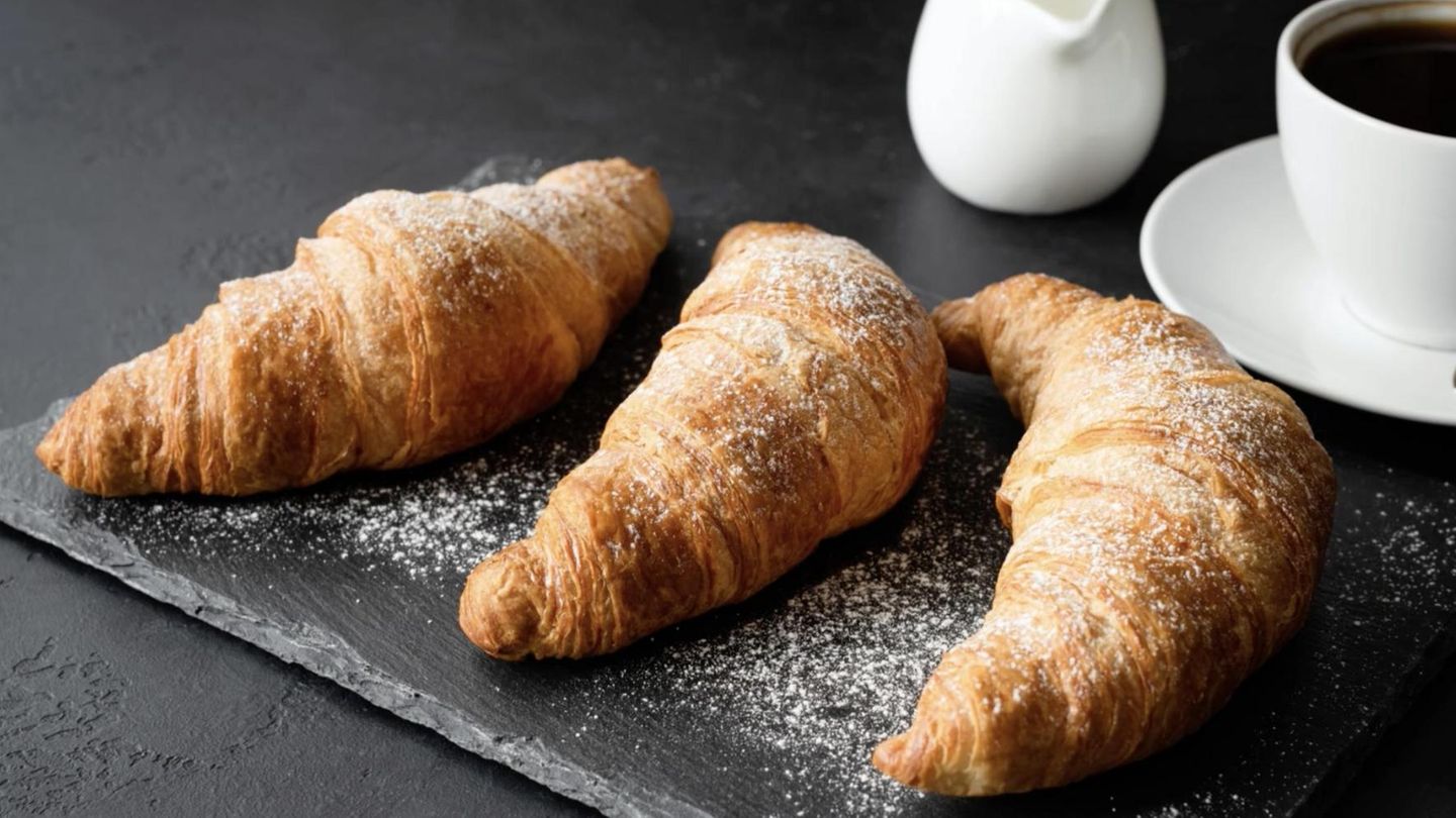 Rezeptidee: Wie frisch aus Frankreich: Nuss-Nougat-Croissants – mit nur drei Zutaten