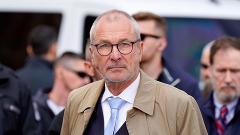 Volker Beck auf der Solidaritätskundgebung vor dem Brandenburger Tor