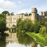 Blick auf Warwick Castle