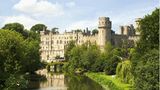 Blick auf Warwick Castle