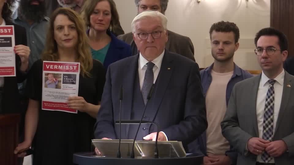 Video: Bundespräsident besucht Synagoge in Berlin Video: Bundespräsident besucht Synagoge in Berlin