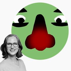 Illustration und Foto von Autorin