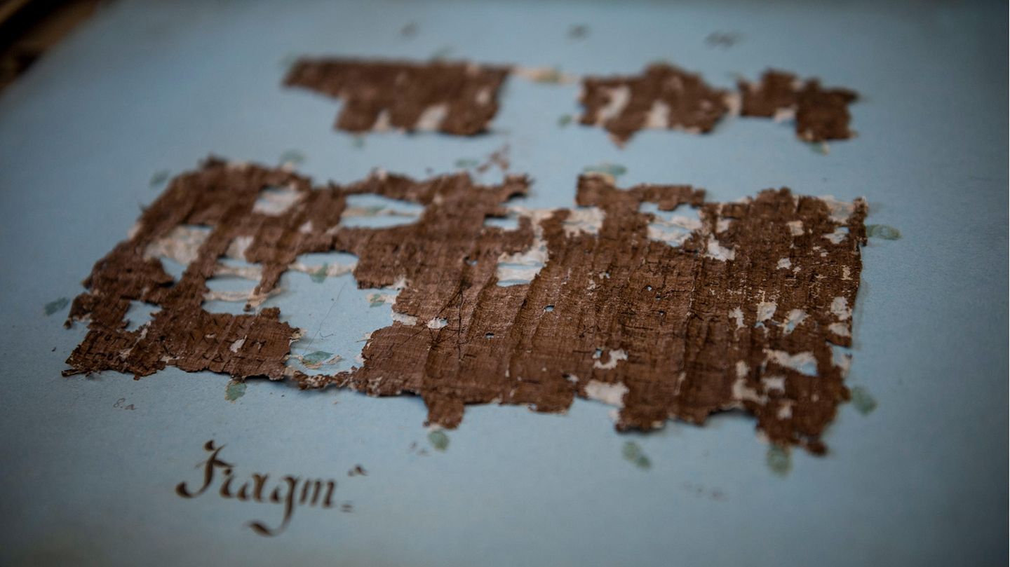 Archäologie: Schriftrollen, die vom Vesuv verschüttet wurden