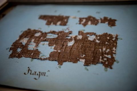 Archäologie: Schriftrollen, die vom Vesuv verschüttet wurden