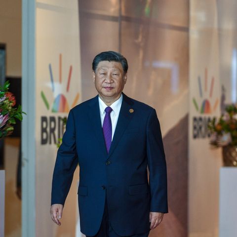 Chinas Staatspräsident Xi Jinping auf dem Brics-Gipfel im südafrikanischen Pretoria im August 2023