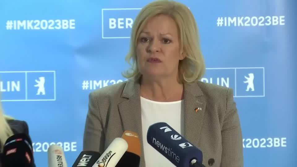 Video: Faeser: "Schutz von Jüdinnen und Juden in Deutschland hat höchste Priorität"