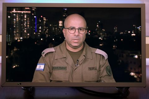 Arye Sharuz Shalicar, Sprecher des israelischen Militärs,
