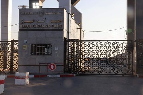 Rafah Grenzübergang Gazastreifen Ägypten