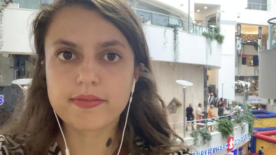 Katharina Kunert Katharina Kunert in Israel