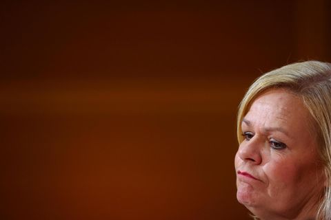 Gesicht von Nancy Faeser