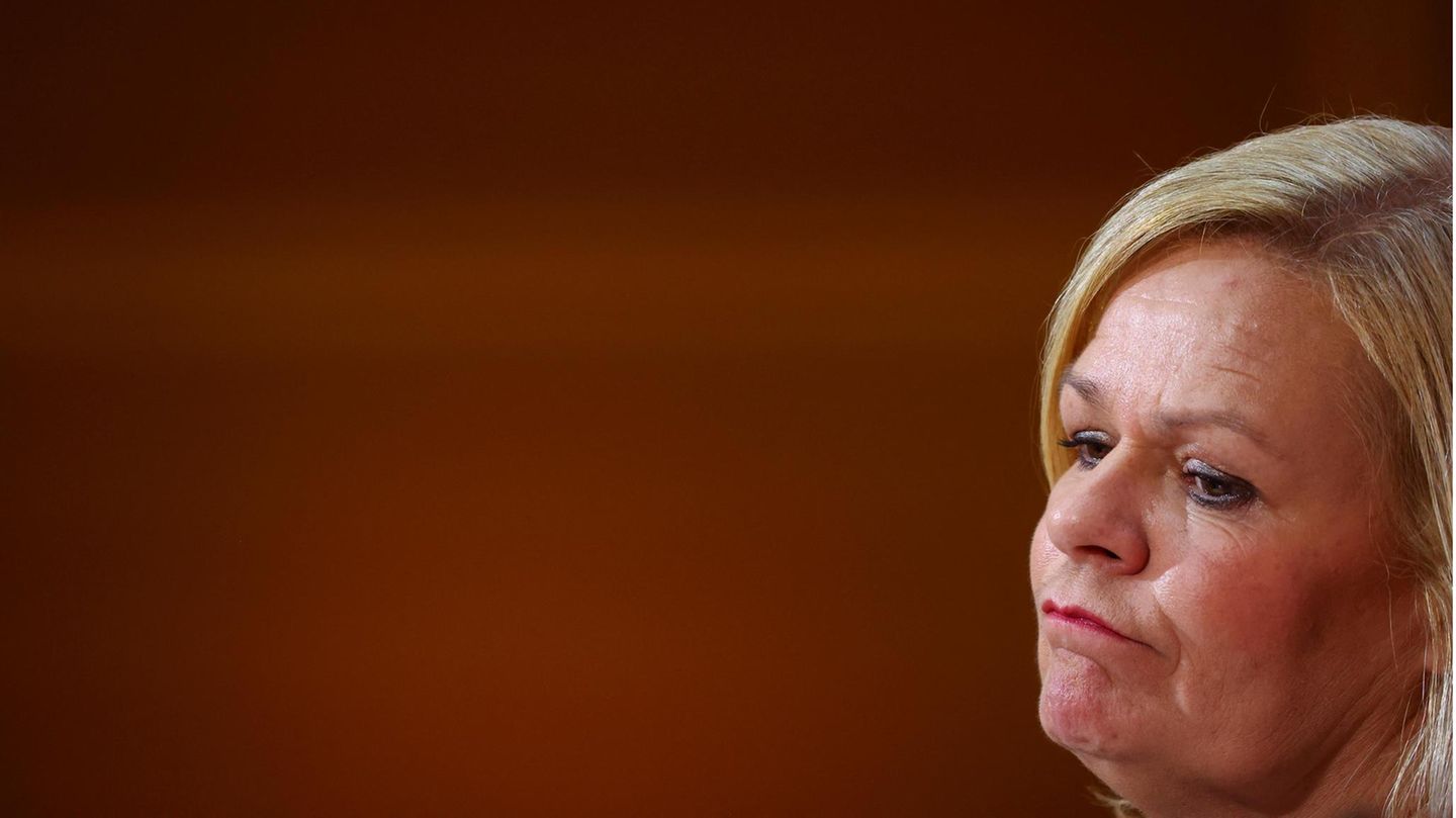 Nancy Faeser: Is there still room for her as minister?