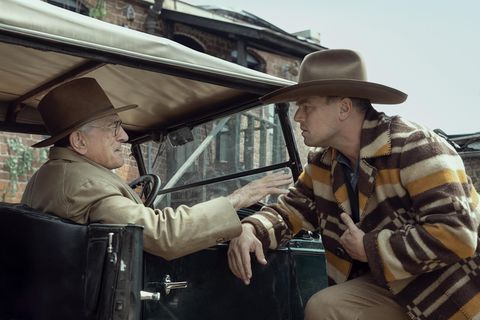 Szenenbild „Killers of the Flower Moon“ (Apple) 2023 mit Robert De Niro und Leonardo di Caprio
