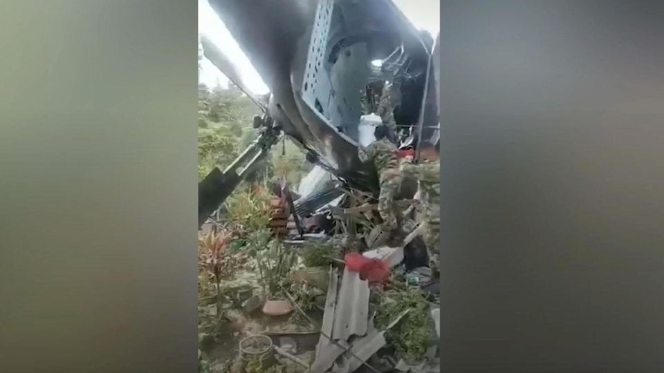 Hubschrauberabsturz