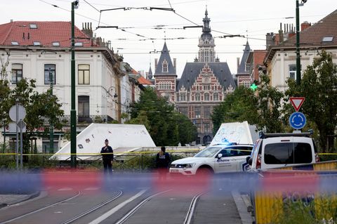 Im Zentrum von Brüssel erschoss ein Mann zwei Menschen