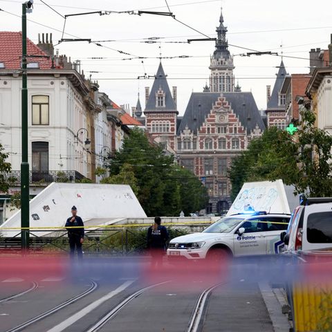 Im Zentrum von Brüssel erschoss ein Mann zwei Menschen