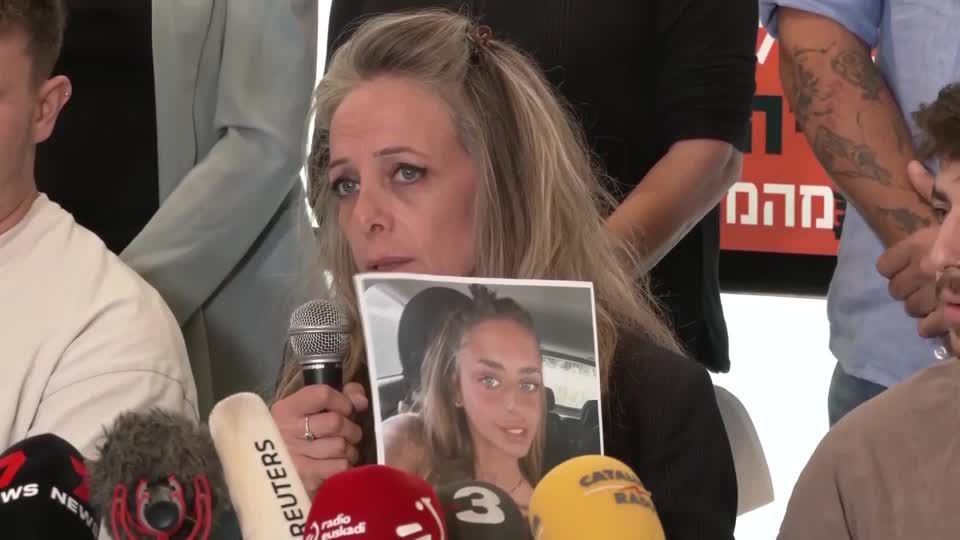 Video: Mutter von israelisch-französischer Geisel appelliert an Staats- und Regierungschefs Video: Mutter von israelisch-französischer Geisel appelliert an Staats- und Regierungschefs