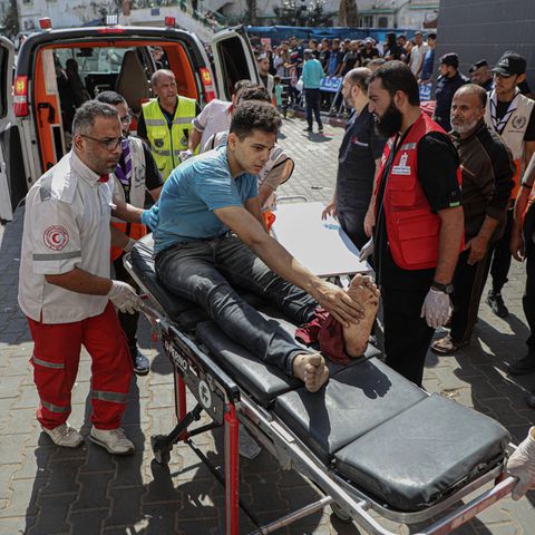 Raketeneinschlag Krankenhaus Gazastreifen