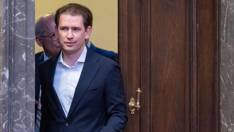 Österreichs Ex-Kanzler Sebastian Kurz erscheint vor dem Straflandesgericht in Wien
