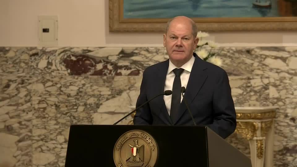 Video: Scholz fordert Aufklärung der Explosion in Gaza-Krankenhaus