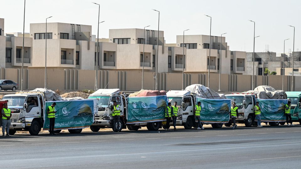 Hilfsgüter Ägypten