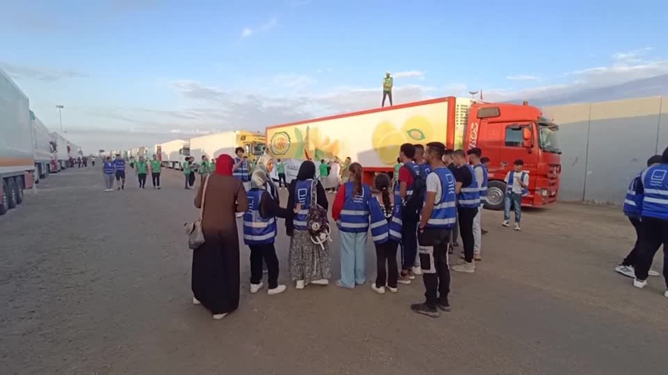 Video: Ägypten will Hilfslieferungen in den Gazastreifen ermöglichen Video: Ägypten will Hilfslieferungen in den Gazastreifen ermöglichen