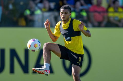 Paris Brunner im Training der U19