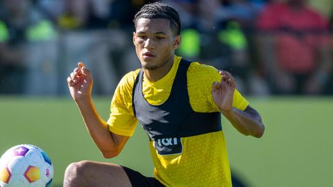 Paris Brunner im Training der U19