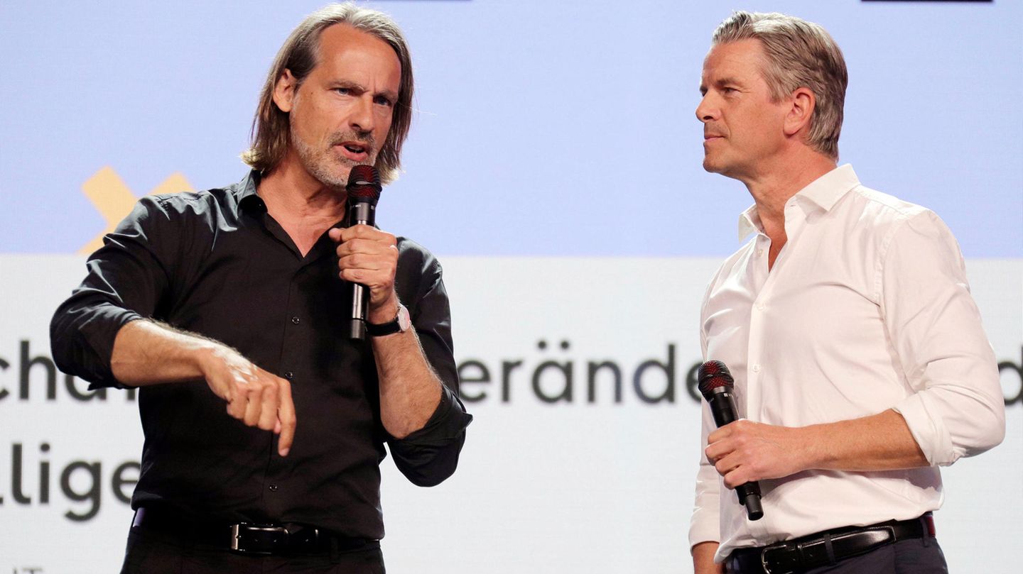 Richard David Precht und Markus Lanz