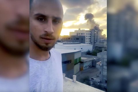 zwischen Sirenen und Raketenangriffen: Videotagebuch: Zwei Deutsche zeigen ihren Alltag im Kriegsgebiet in Tel Aviv und Gaza-Stadt