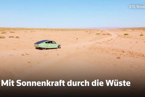 Video: Solar-Geländewagen fährt 1.000 Kilometer durch Marokko