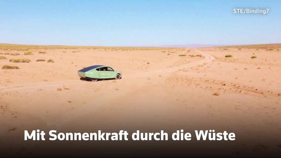 Video: Solar-Geländewagen fährt 1.000 Kilometer durch Marokko