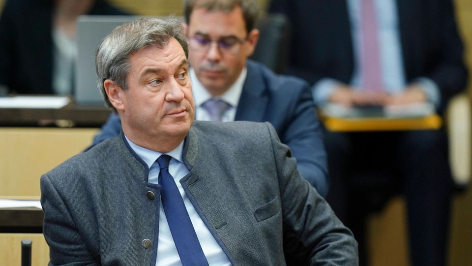 Markus Söder bei der Bundesratssitzung in Berlin.