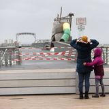 Die Niendorfer Seebruecke in Timmendorfer Strand ist gesperrt