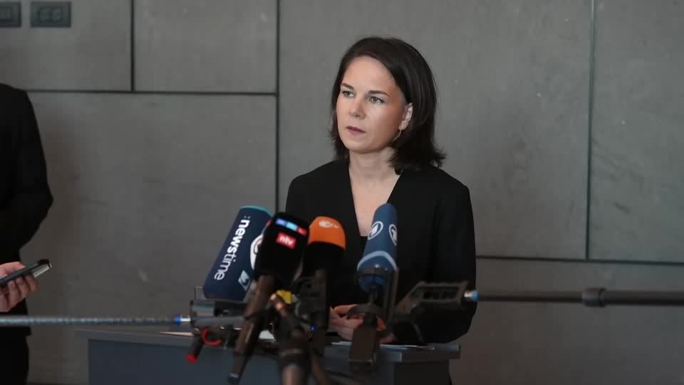 Video: Baerbock: "Der Hamas sind die Menschen, auch in Gaza, vollkommen egal"