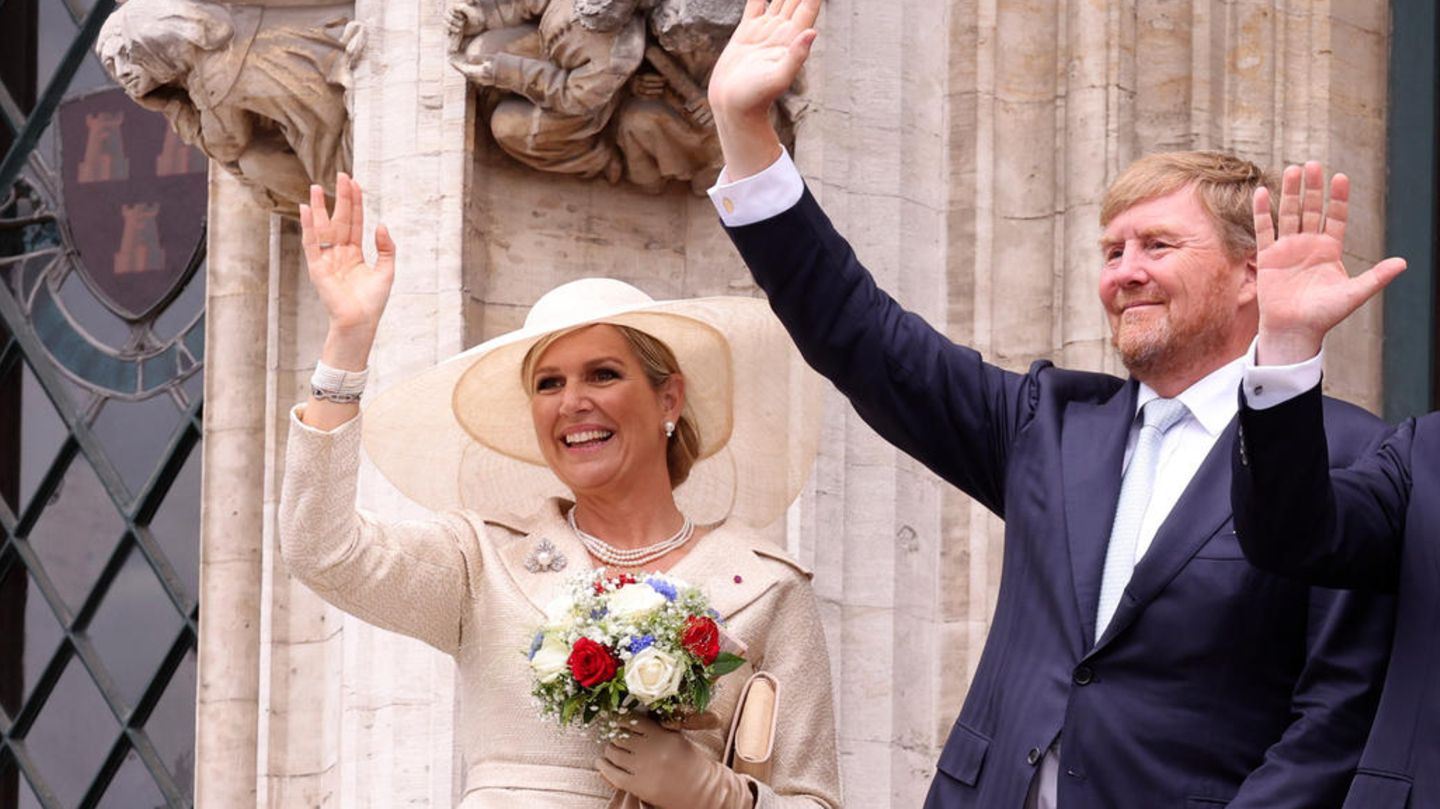 Das niederländische Königspaar, Königin Maxima und König Willem Alexande.
