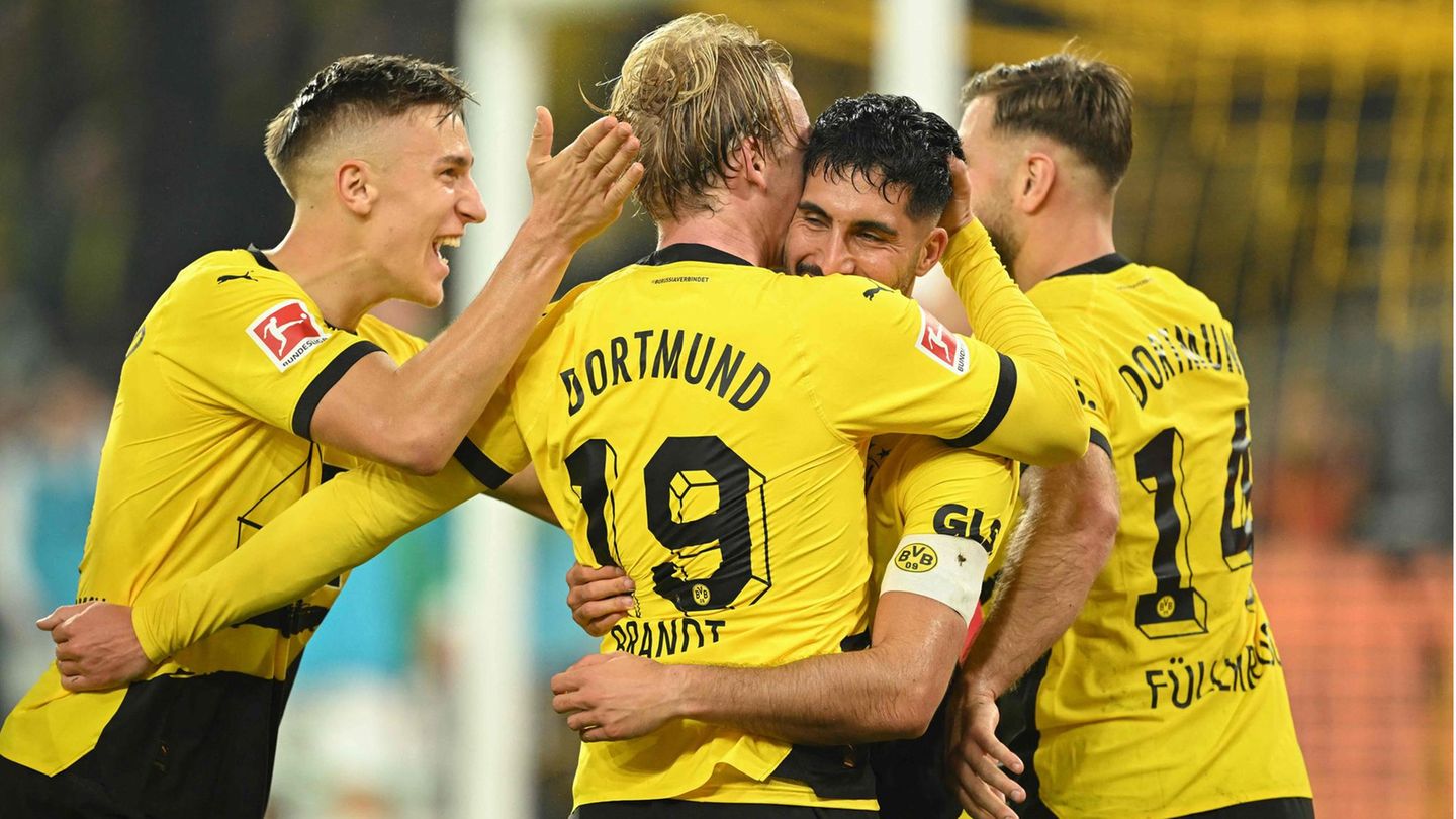 Bundesliga: Borussia Dortmund remains unbeaten, Werder Bremen down