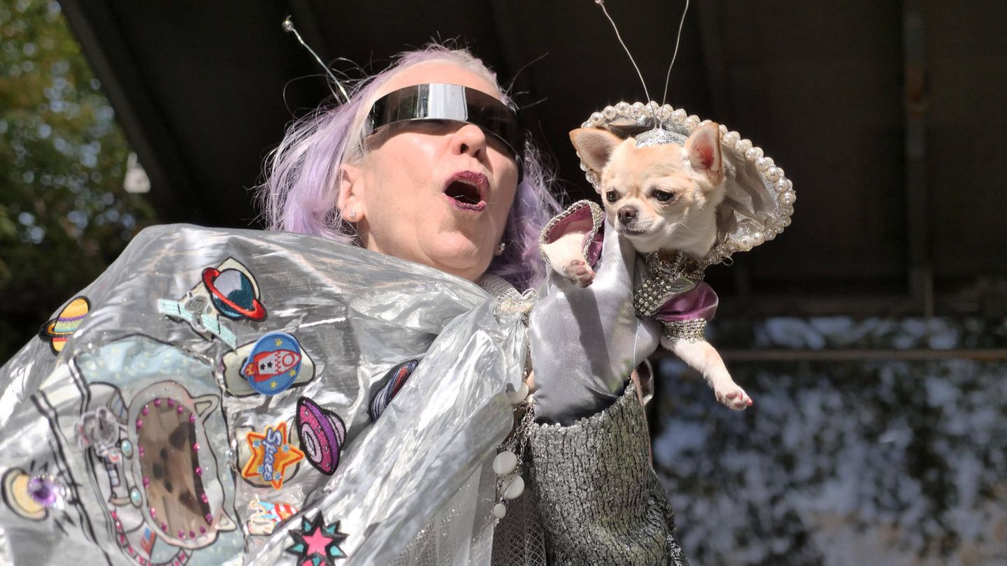 Halloween Hunde Parade Tompkins Square New York