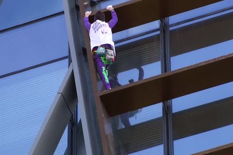Video: Klettern für den Frieden