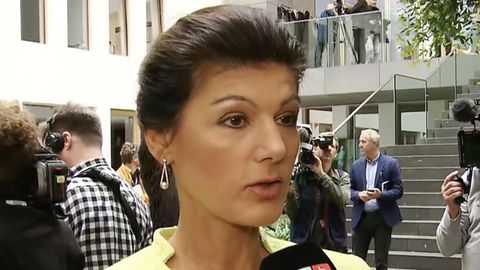 "Man muss die Spinner und Extremisten raushalten": Sahra Wagenknecht im Interview