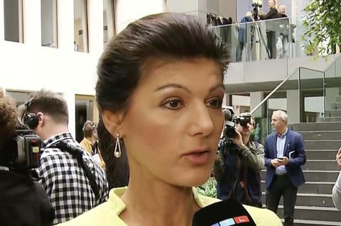 "Man muss die Spinner und Extremisten raushalten": Sahra Wagenknecht im Interview