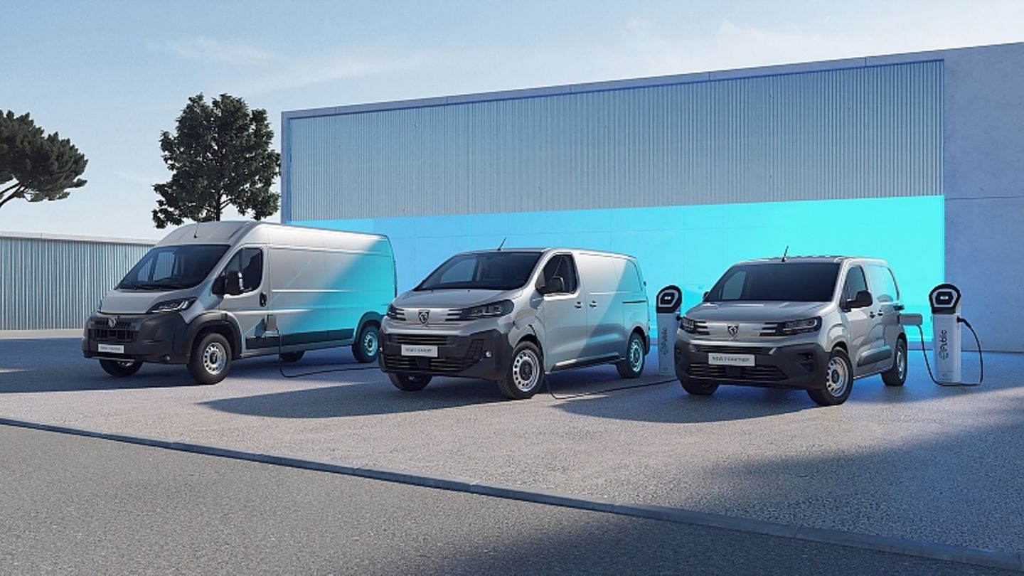 Peugeot leichte Nutzfahrzeuge elektrisch
