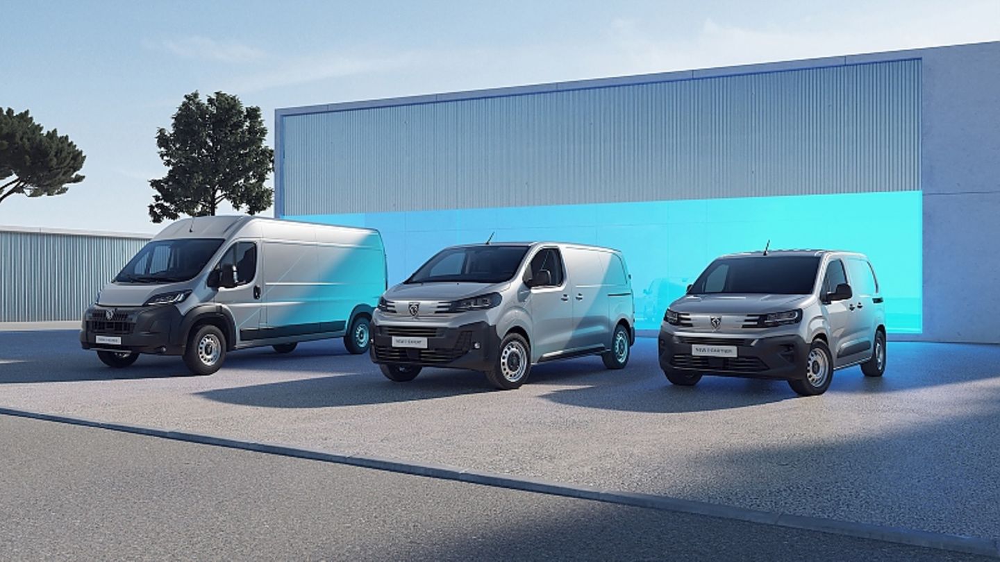 Peugeot leichte Nutzfahrzeuge elektrisch