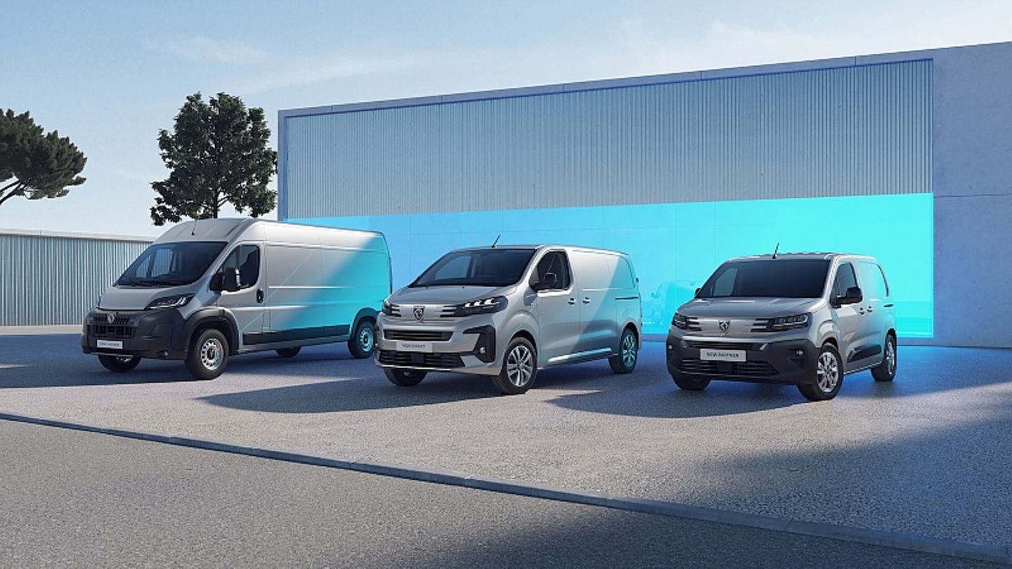 Peugeot leichte Nutzfahrzeuge elektrisch