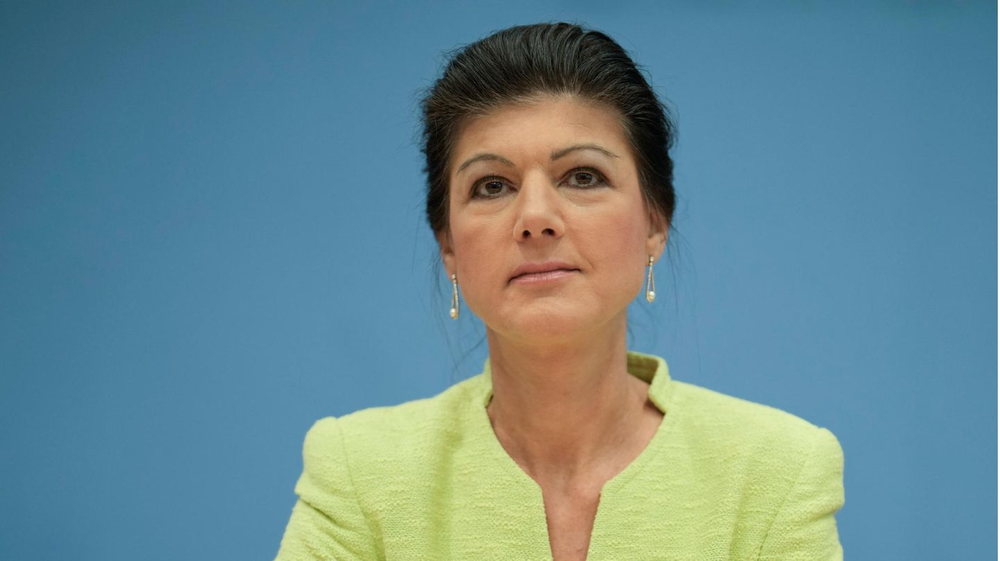 Portrait von Sahra Wagenknecht